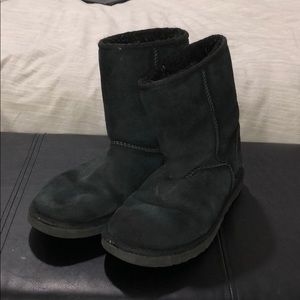 Black UGG boots
